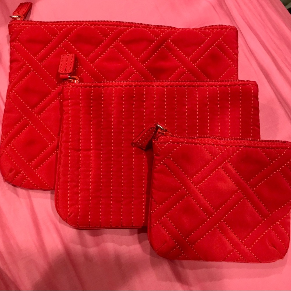 Vera Bradley Microfiber Cosmetic Trio
